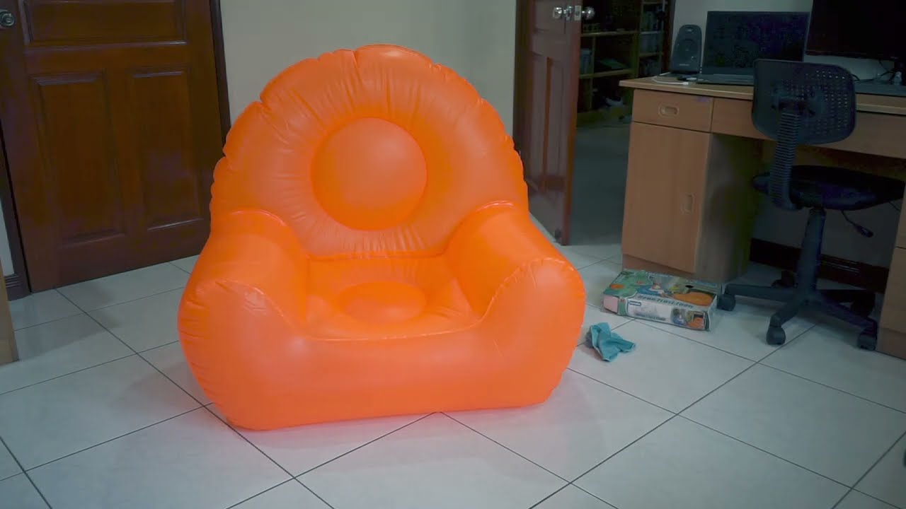 Bestway Neon Frost Inflatable Chair Unboxing & Inflation
