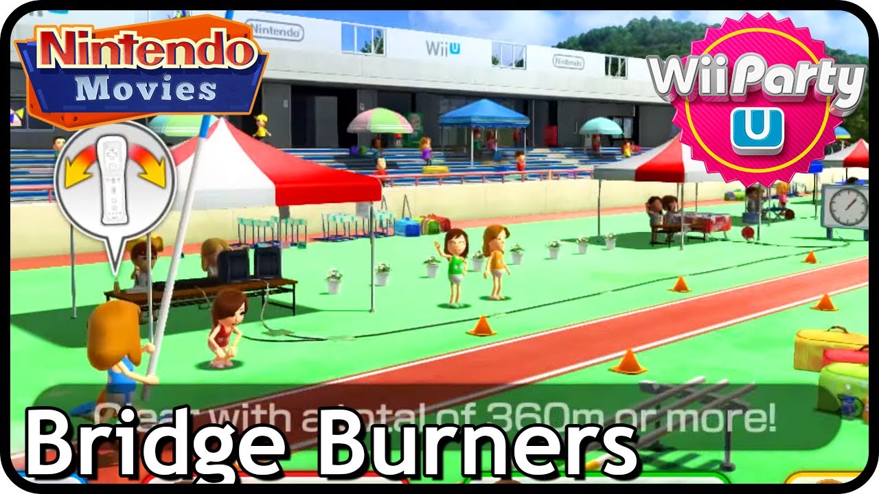 Wii Party U - Bridge Burners Ladies Only (4 Players, Hard, Anja, Thessy, Danique and Myrte)
