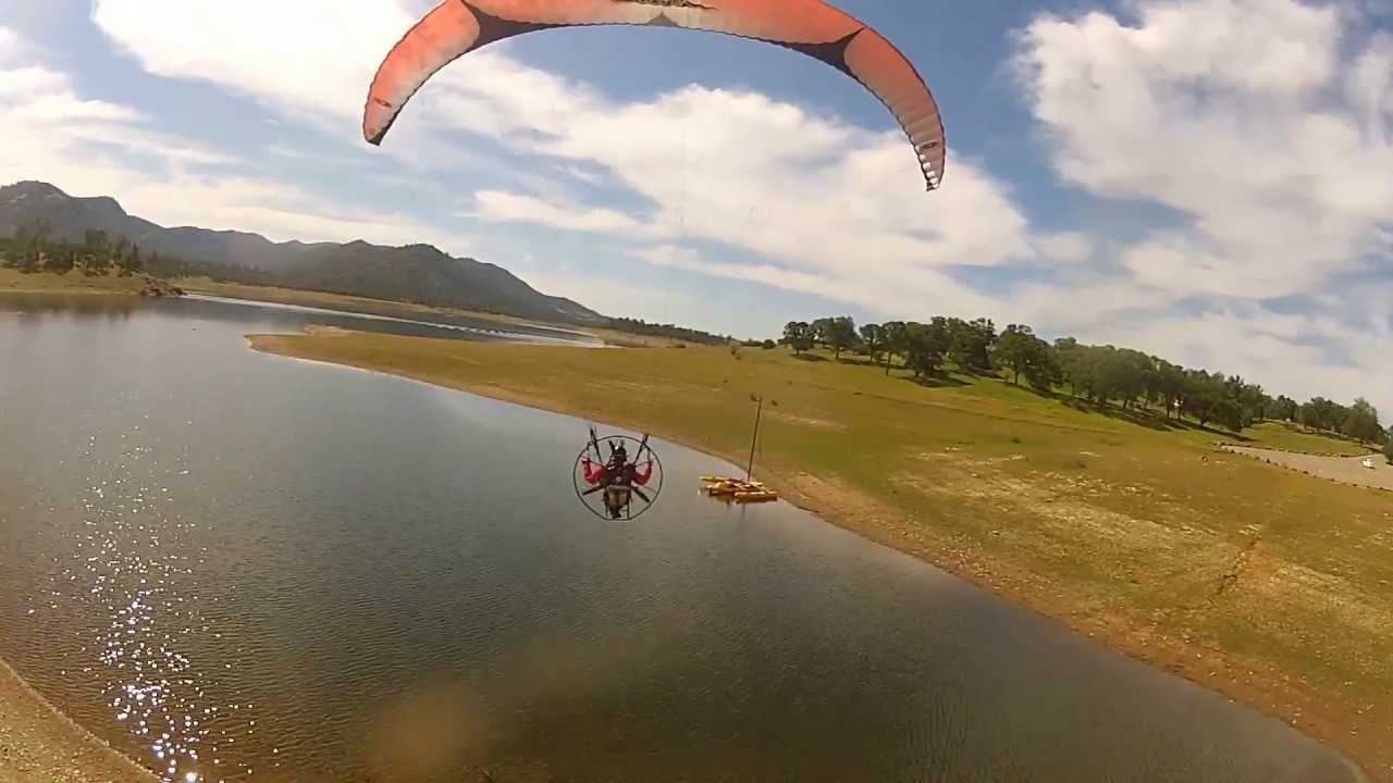 PARAMOTOR Cross-Country in The California Valley!  Amazing Flight!