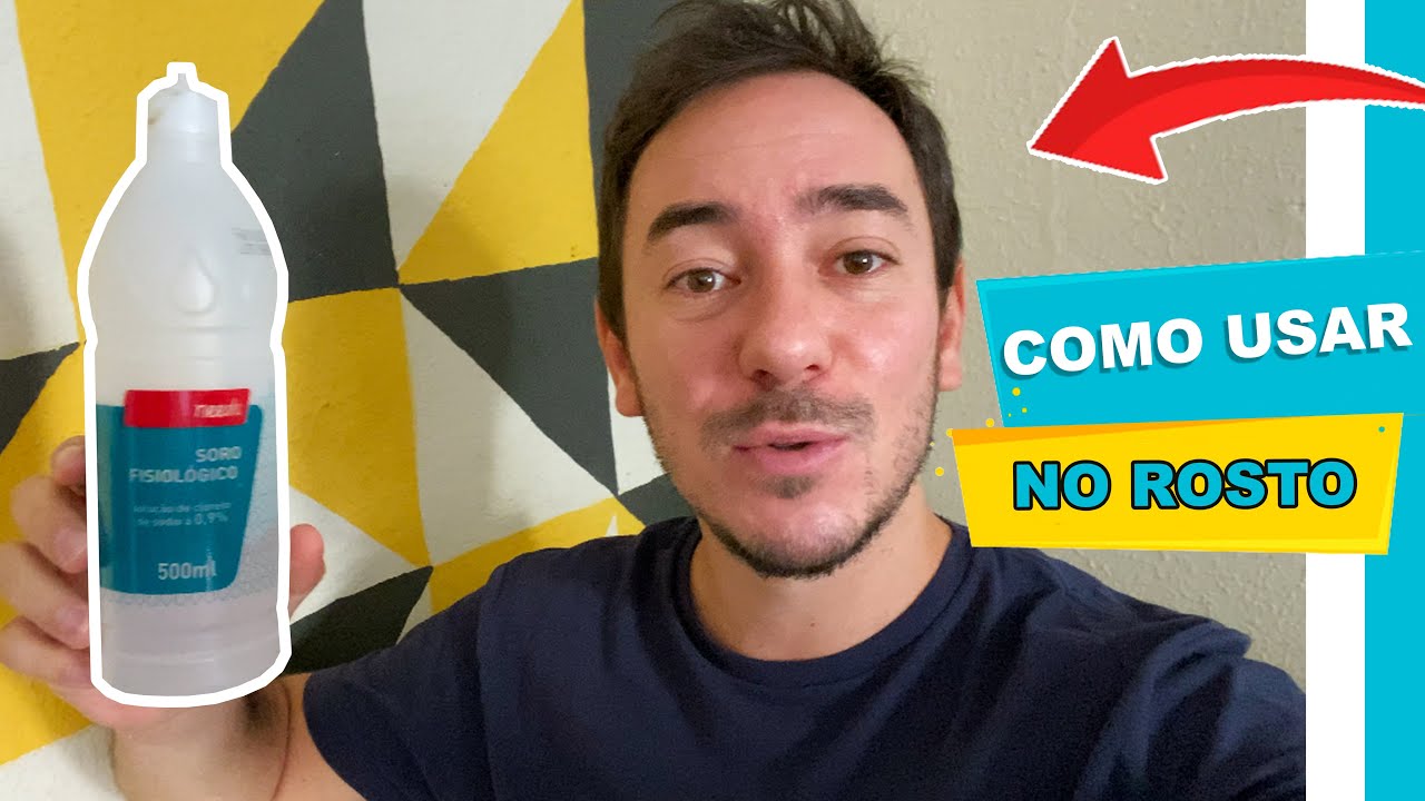 LAVE O ROSTO COM ISSO E VERÁ O QUE ACONTECE! SORO FISIOLÓGICO NO ROSTO