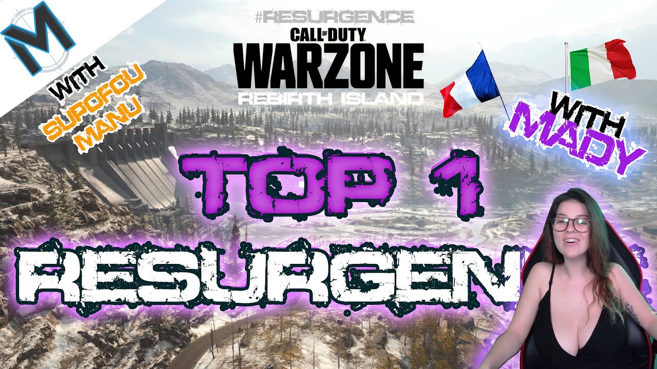 TOP 1 Resurgence avec @Mady_Gio @Supofou et Manu