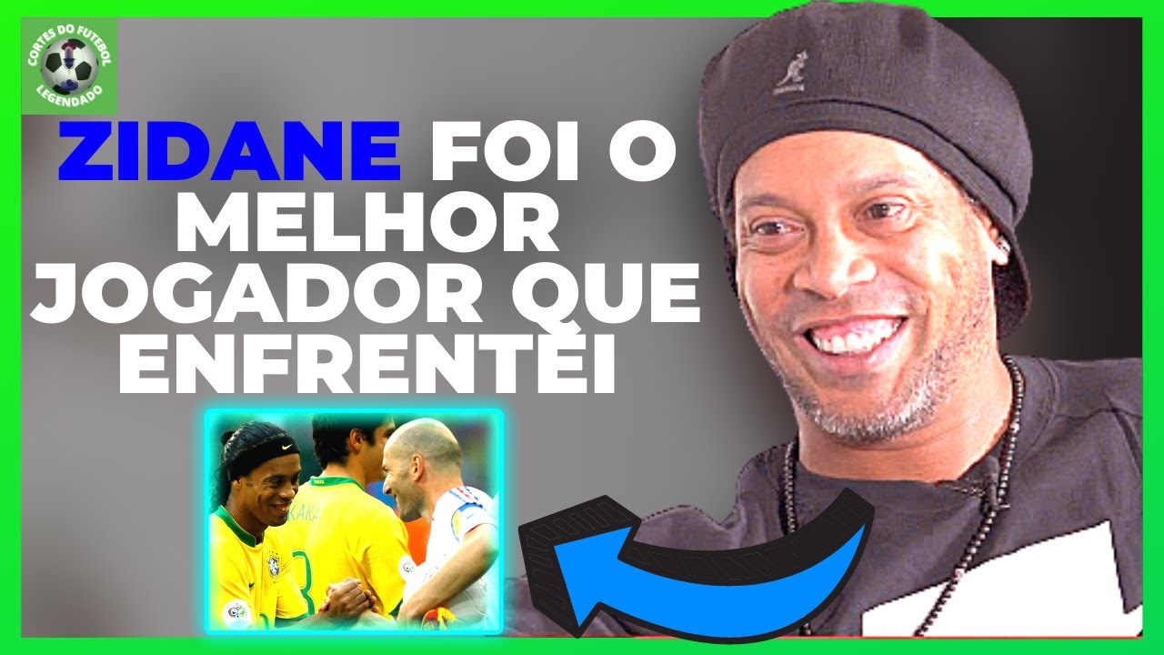 RONALDINHO FALA DE ZIDANE, SOBRE O VAR E SOBRE SEUS COMERCIAIS | PODCAST LEGENDADO