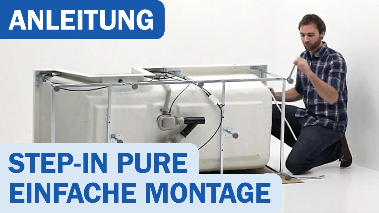 Duscholux Step-In Pure Montage - Schritt für Schritt Anleitung