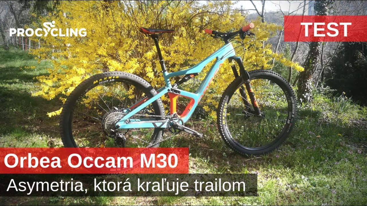 Orbea OCCAM M30 - asymetria kraľujúca trailom I TEST - PRO CYCLING