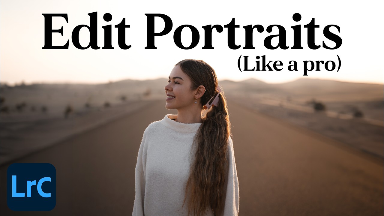 Как я профессионально обрабатываю портреты в Lightroom