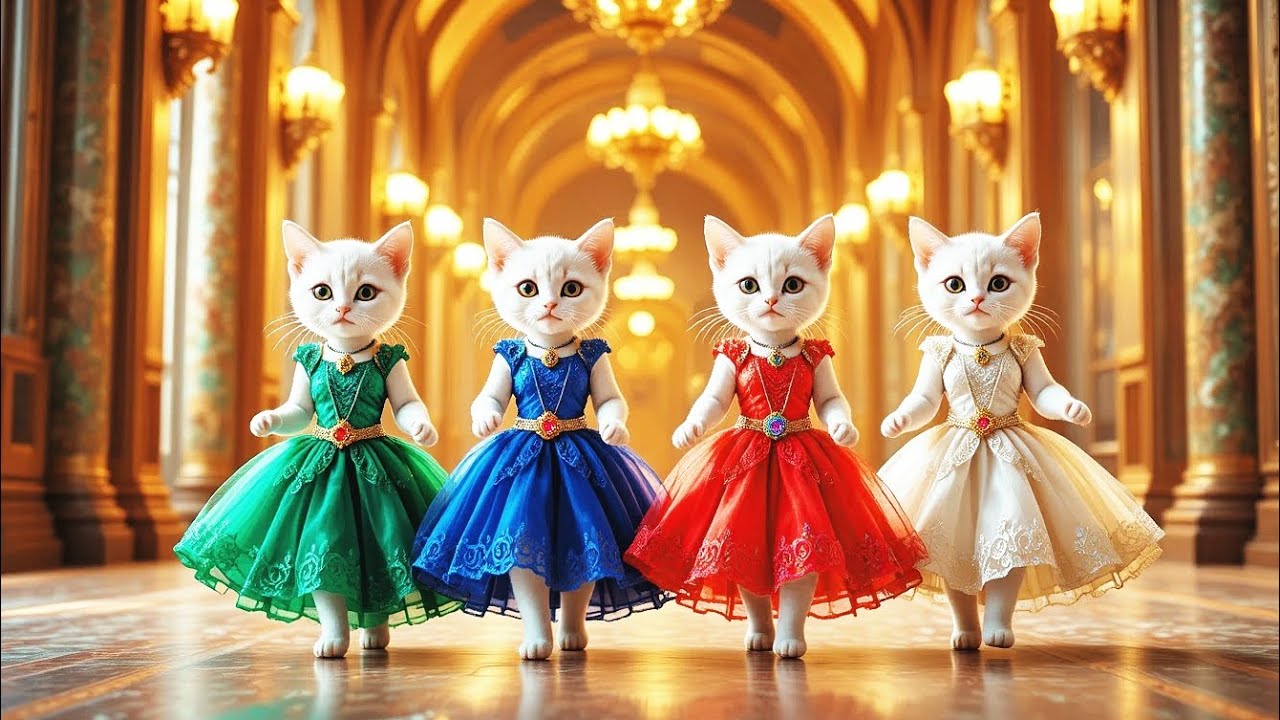 Tiny Cats, Massive Dance Energy 🐱⚡ | Full Dance Performance..