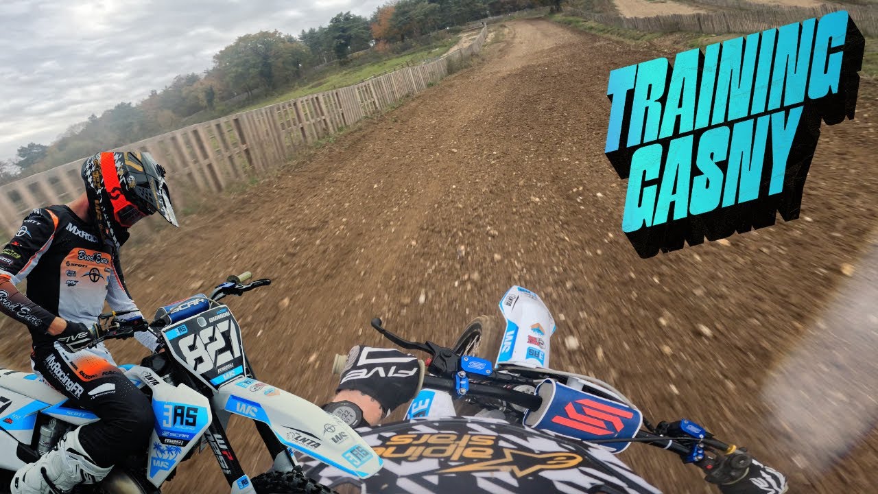 TRAINING À GASNY AVEC LA 125CC 🔥