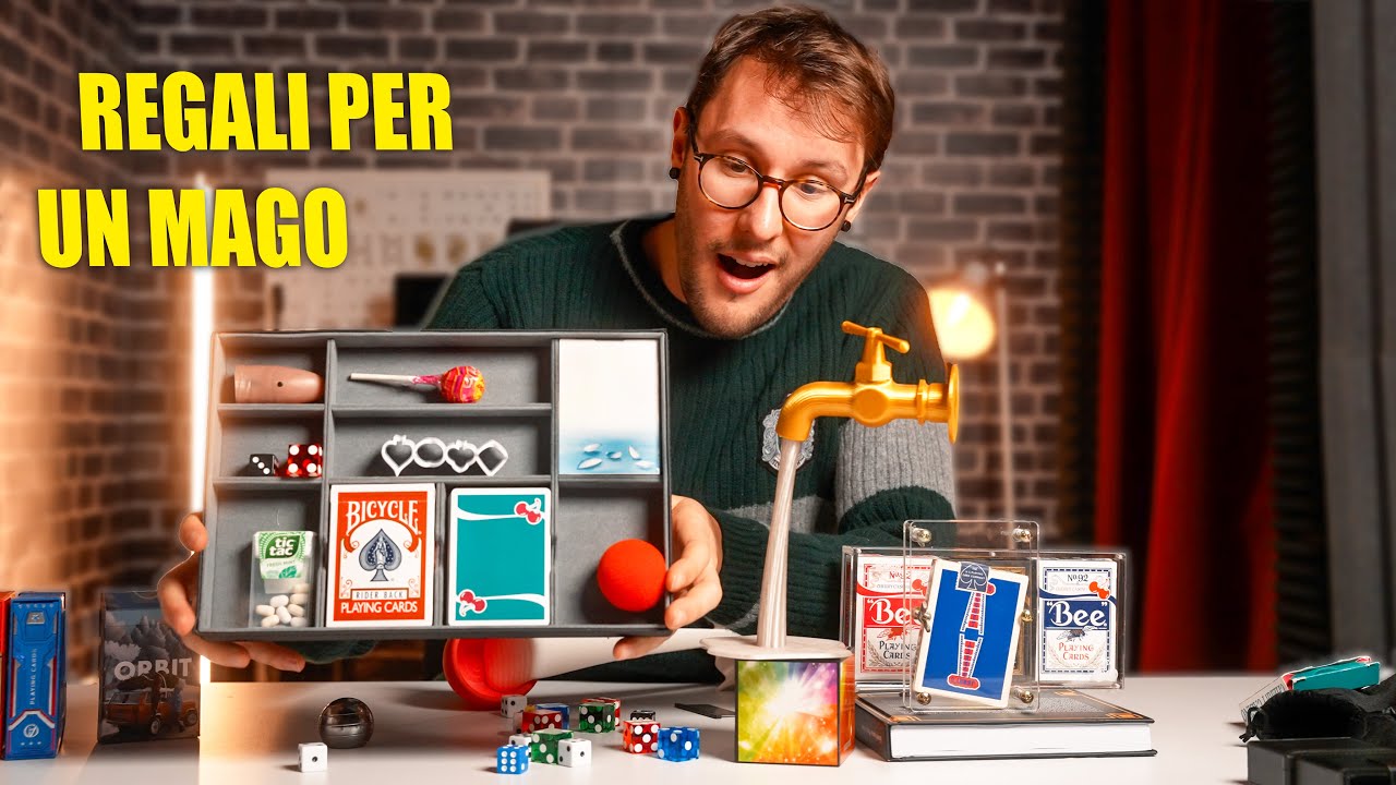 I MIGLIORI REGALI da fare ad un PRESTIGIATORE!