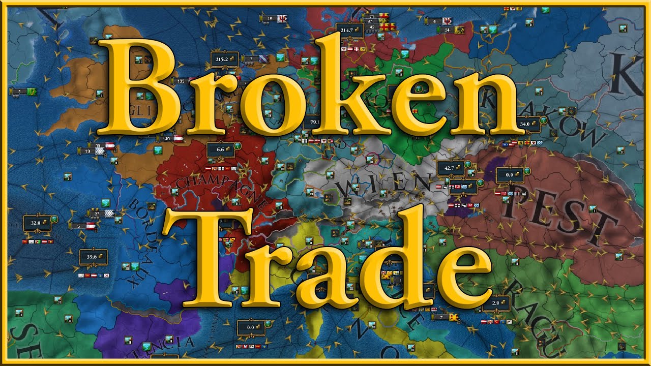 Bypassing EU4's One Dimensional Trade System - AI Only Timelapse