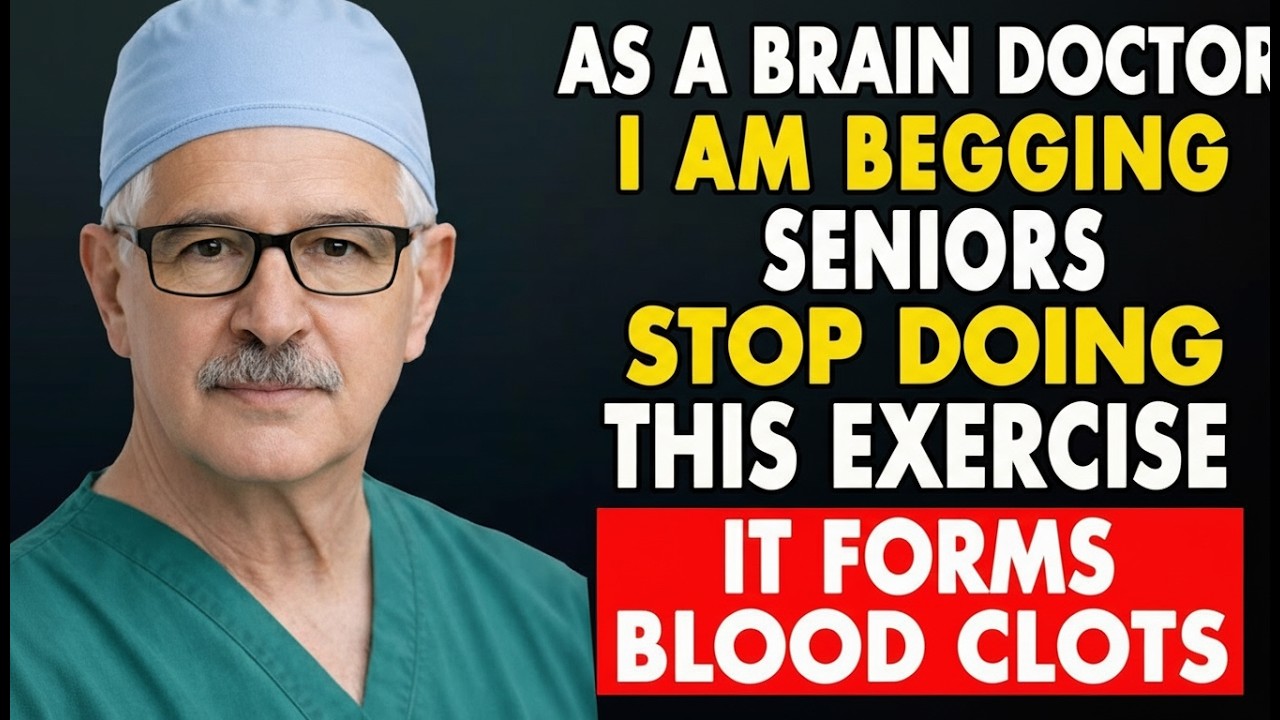 As a BRAIN Doctor, I’m SHOCKED: THIS Exercise Raises Stroke Risk Overnight | Senior Health Secrets