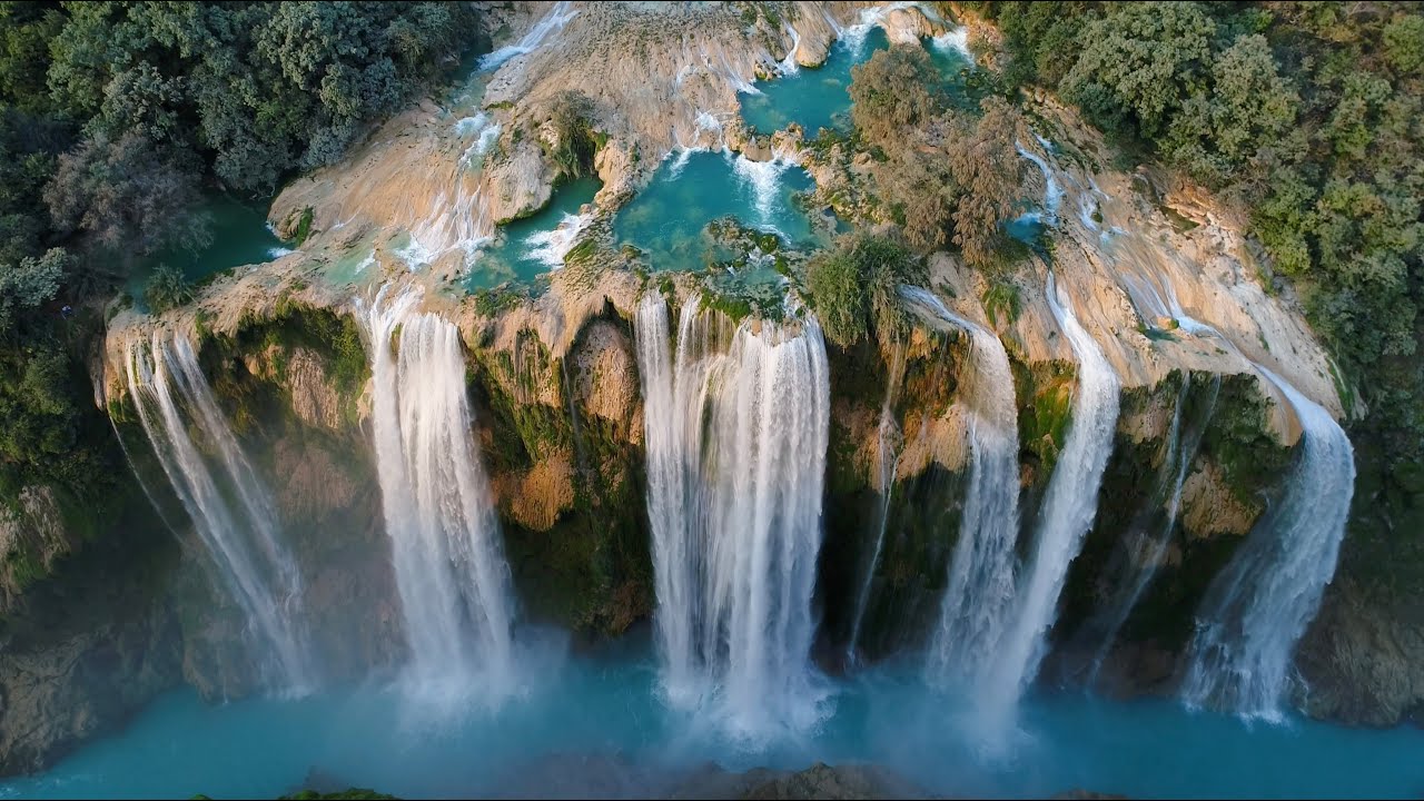 Huasteca Potosina, vista desde el aire.