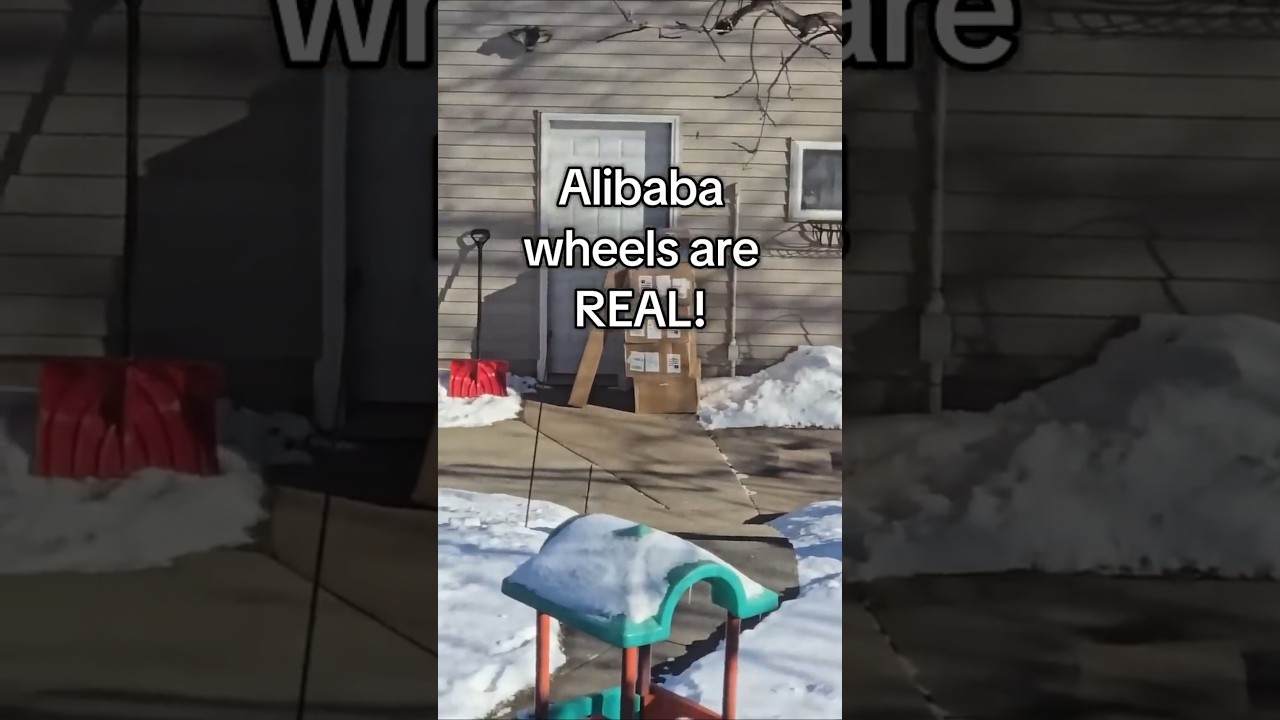 Колеса Alibaba &mdash; настоящие!