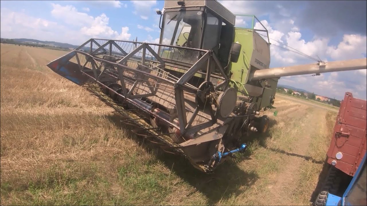 Žně 2020// Oves// Fortschritt E-514 MDW// Zetor 8011 + Návěs NS 900// Zetor 6718 + vlek 7T
