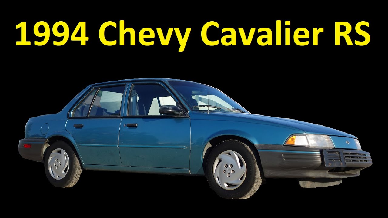 1 Owner 1994 Chevy Cavalier RS Classic Sedan Rally Sport For Sale 109,000 Orig Miles