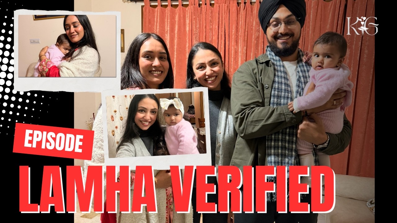 Chachu Chachi Meet Lamha 🥹 | 7 Month Baby Harmonium Moment