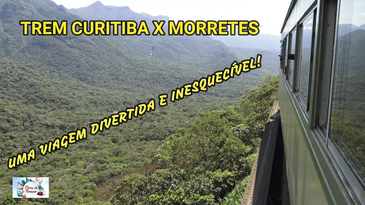 Trem Curitiba x Morretes , uma viagem divertida e inesquecível! #traveling #travel