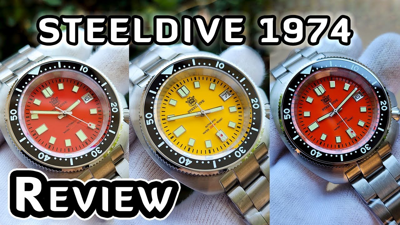 Обзор характеристик и качества STEELDIVE 1974 | Красочный капитан Уиллард :D