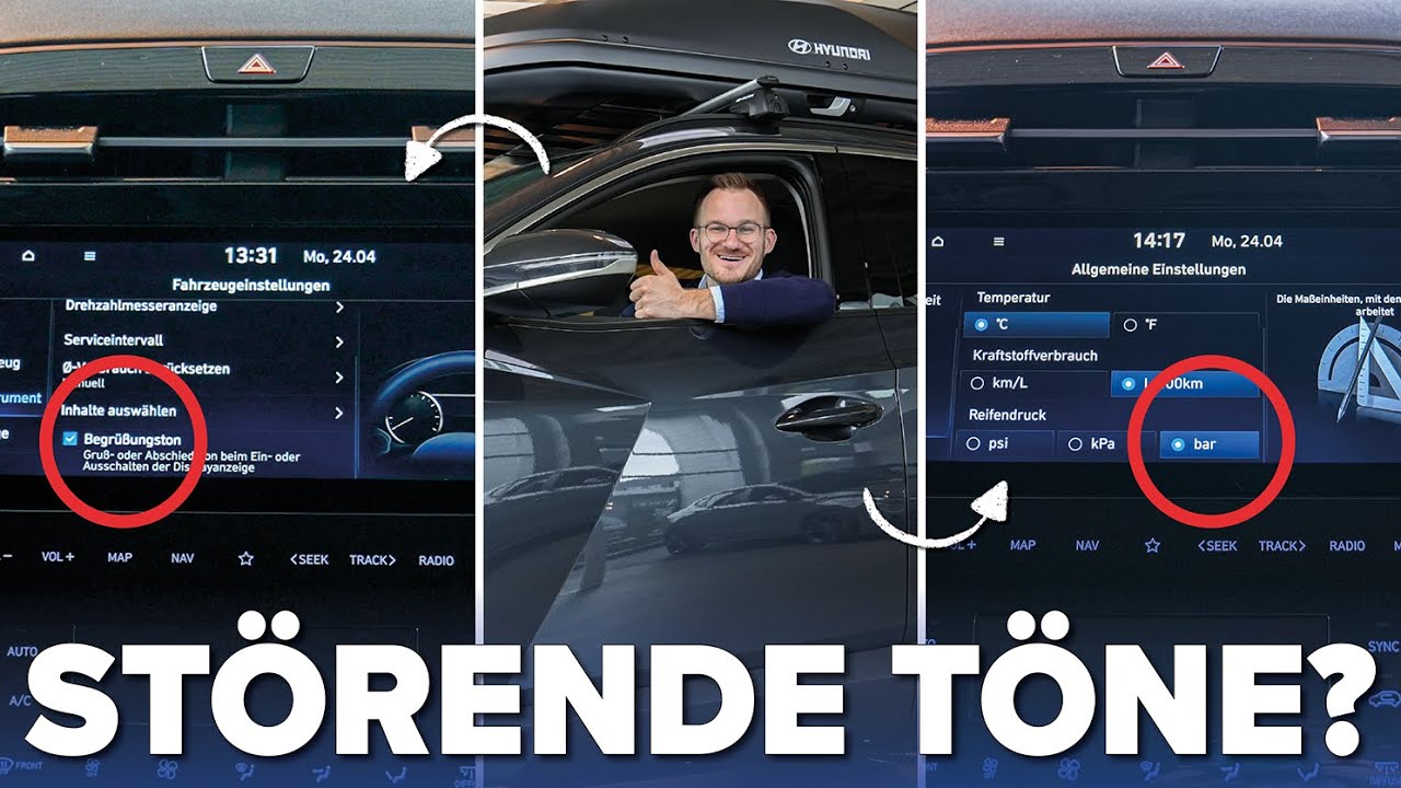 HYUNDAI TIPPS I Ton- & Display-Einstellungen 🔕