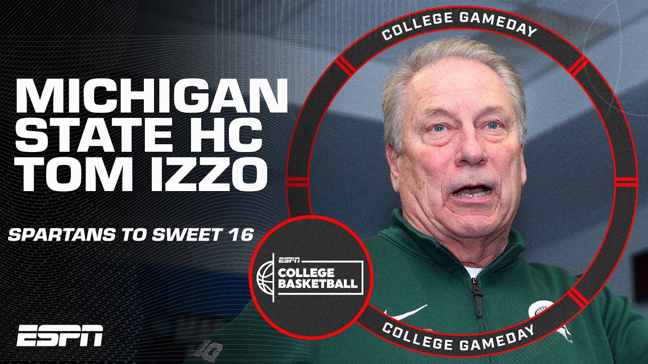 Том Иззо снова вывел команду &laquo;Мичиган Стэйт&raquo; в 1/8 финала 🏀 | College GameDay