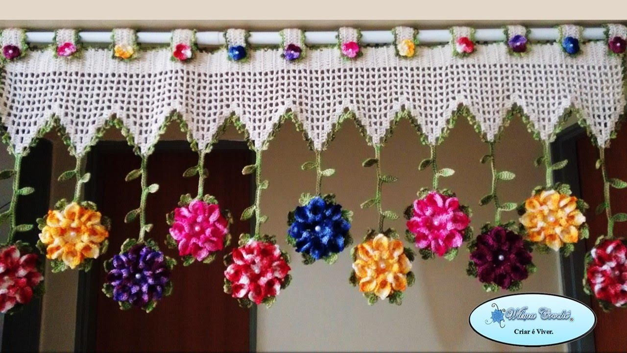Bandô Primavera por Wilma Crochê - Parte: 2/2