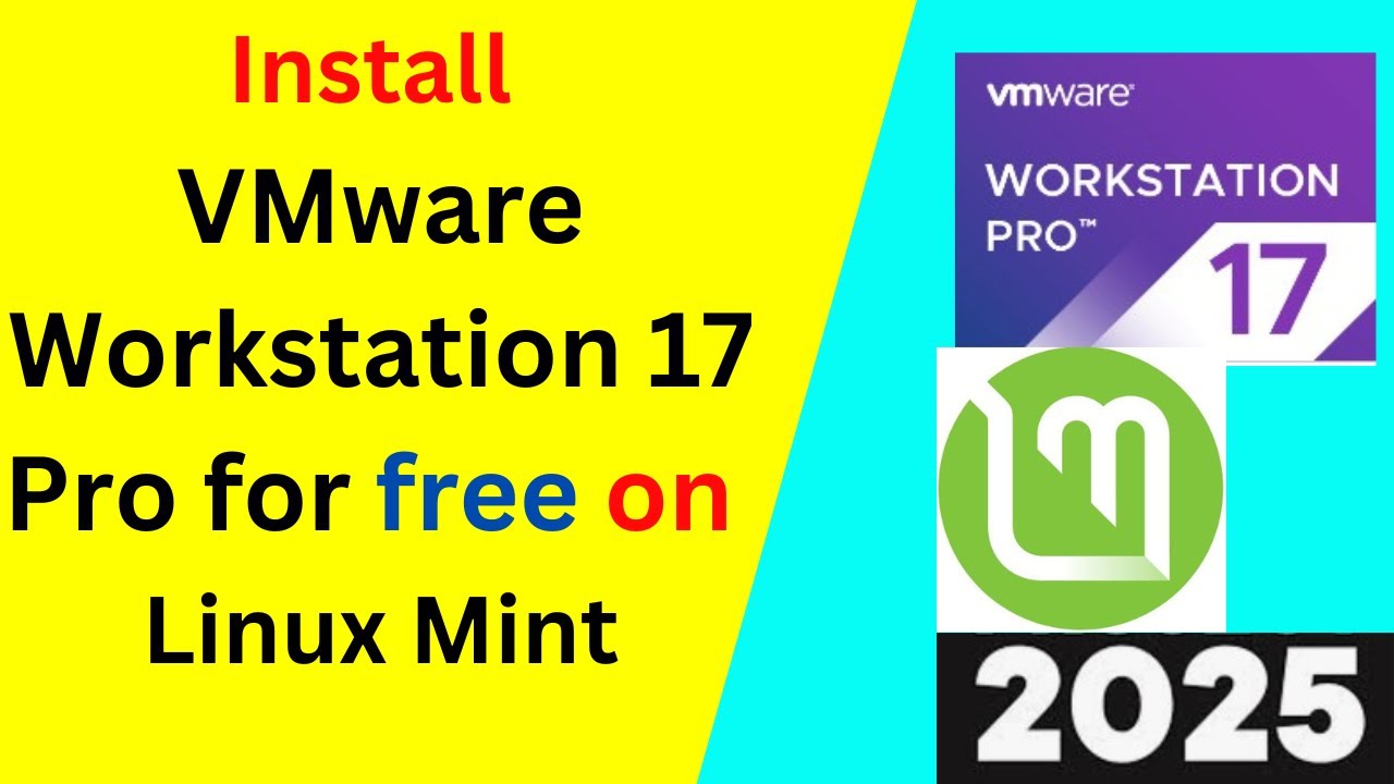Download & Install VMware Workstation Pro 17 for Free on Linux mint  Linux (Step-by-Step) | 2025