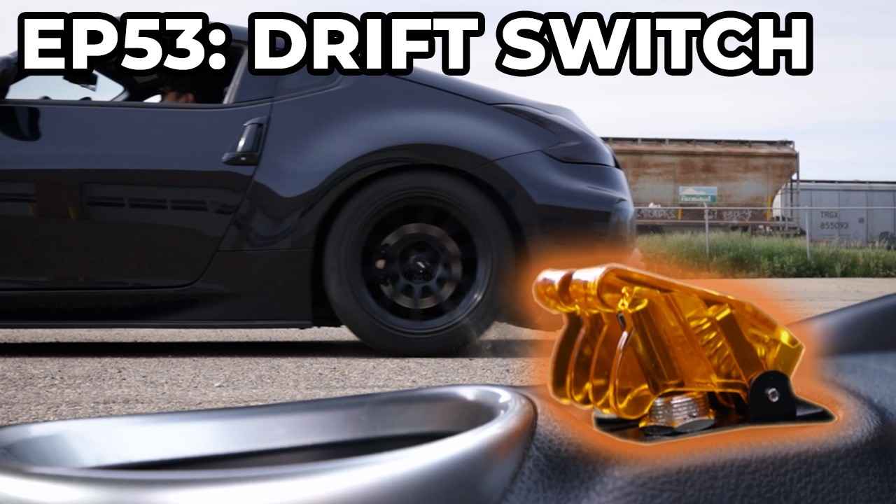 Launching & Sliding the 370z for the FIRST TIME! | Drift Switch Install
