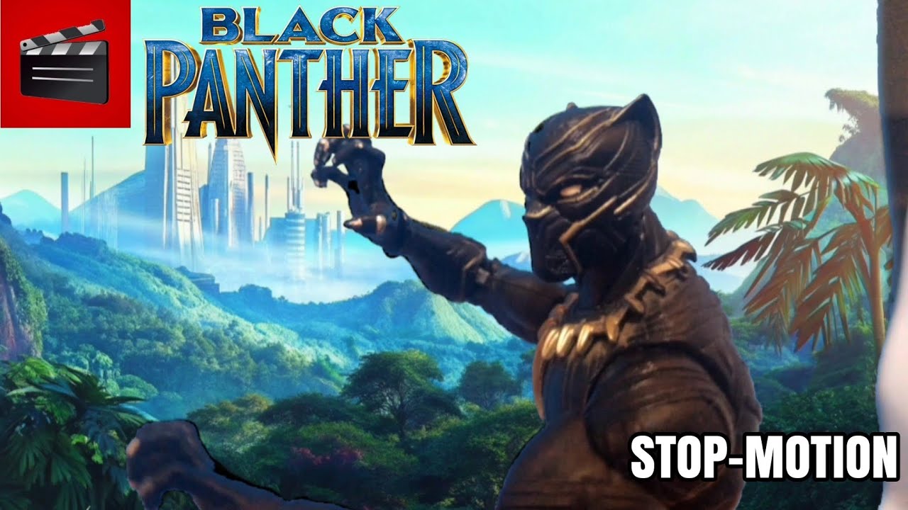 BLACK PANTHER vs KILLMONGER (PART 1) - STOP-MOTION