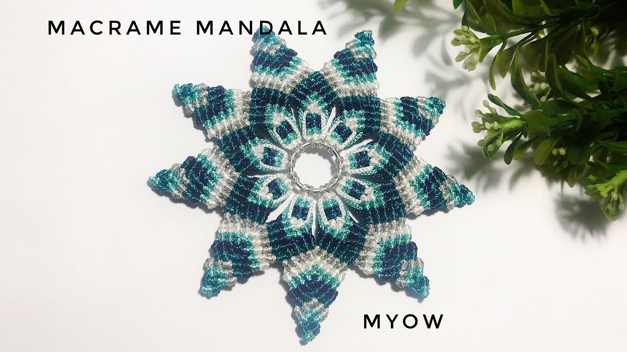 MACRAME MANDALA FLOWER | MYOW 307