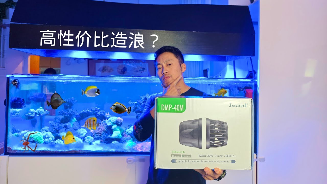 开箱捷宝DMP-40M, 海缸高性价比造浪？