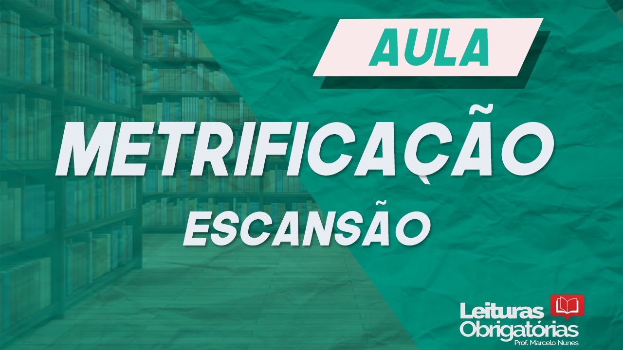 metrificação - escansão - contagem das sílabas poéticas (videoaula)
