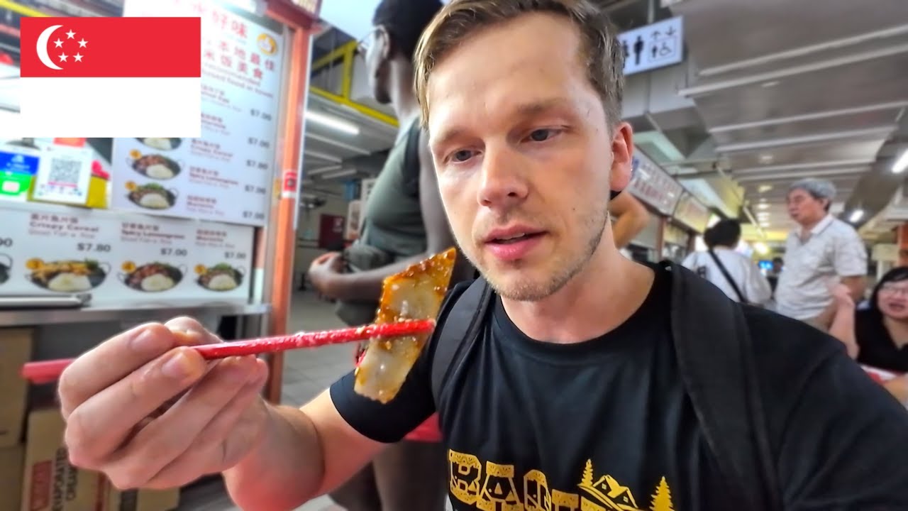 Singapore's Chinatown Hawker Food Hunt 🇸🇬 (This Surprised Me!)
