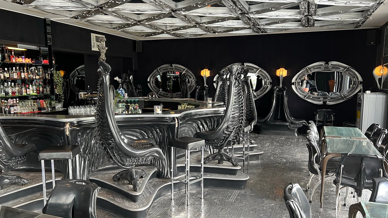 HR Giger Bar + Bündner Kunstmuseum Rundgang in Chur
