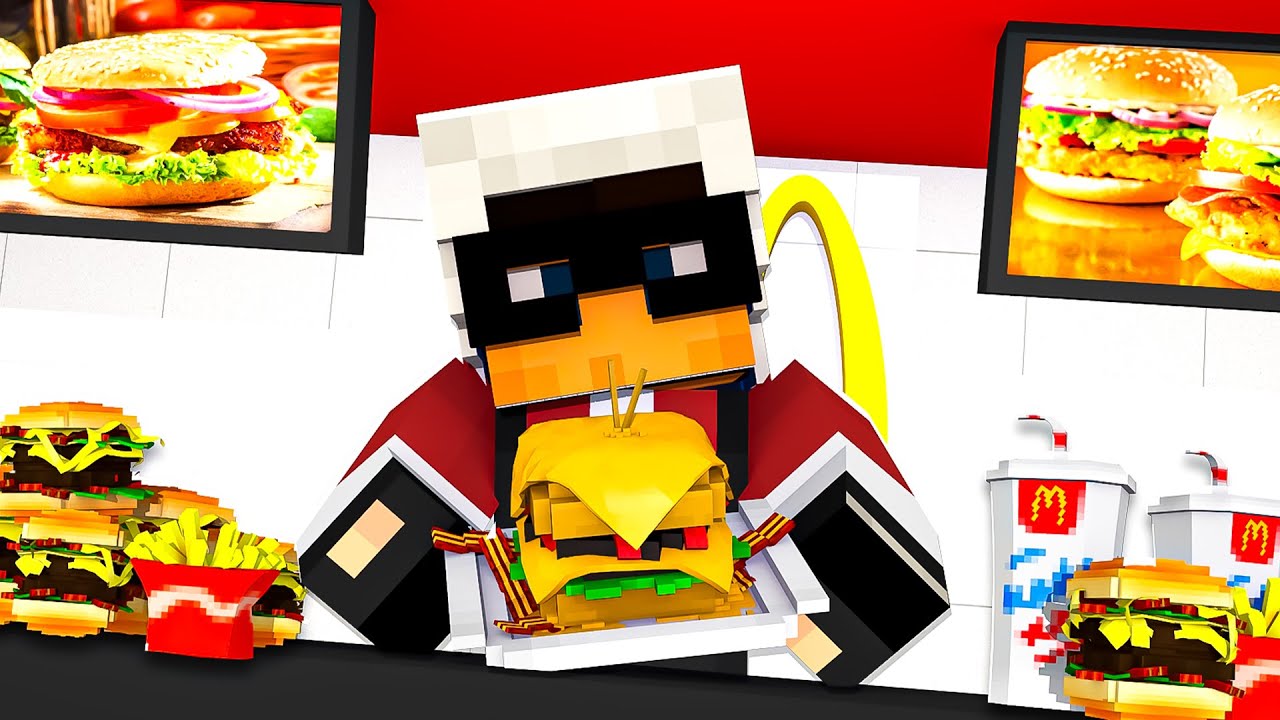 LAVORO AL MCDONALD'S SU MINECRAFT - ITA