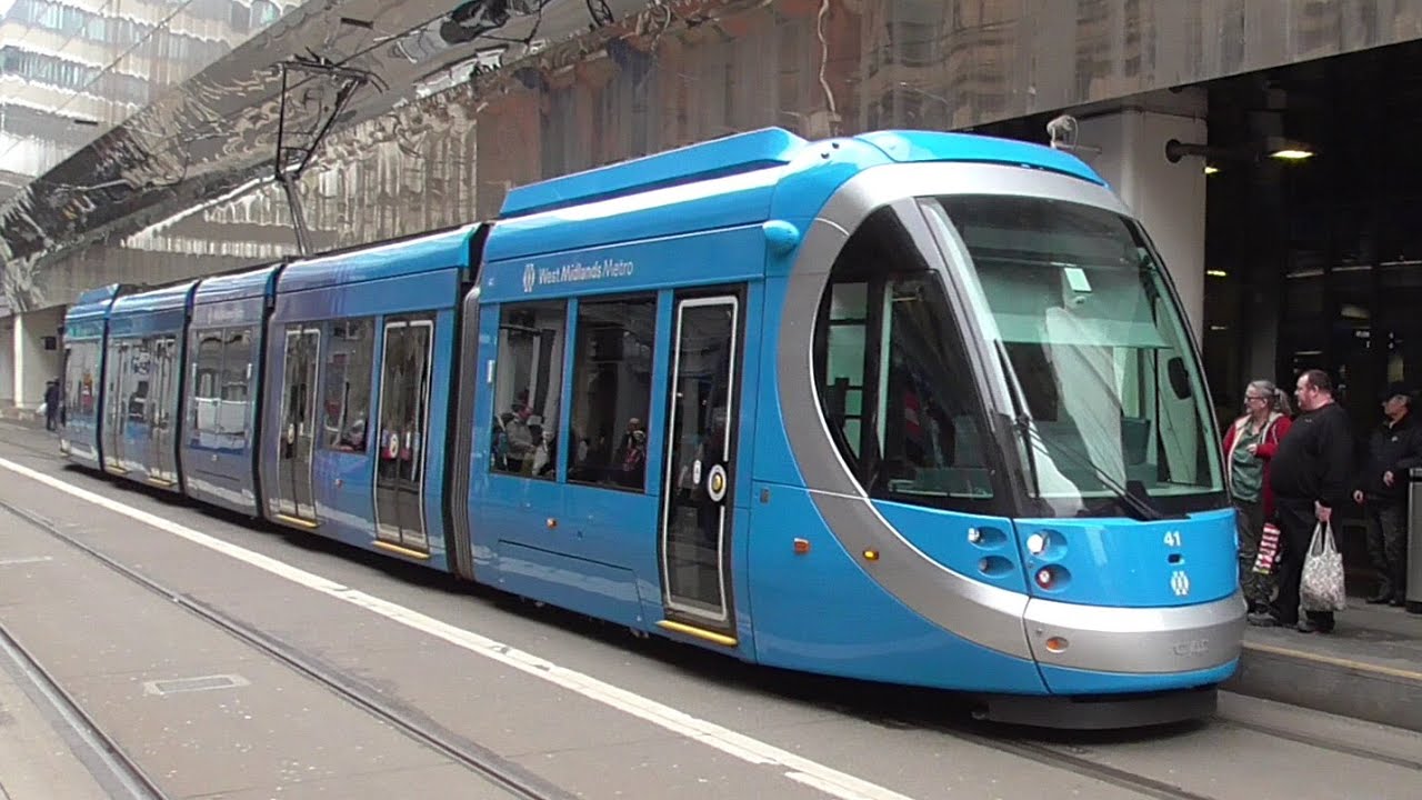 Midland Metro Tram Ride - Grand Central to Edgbaston Village