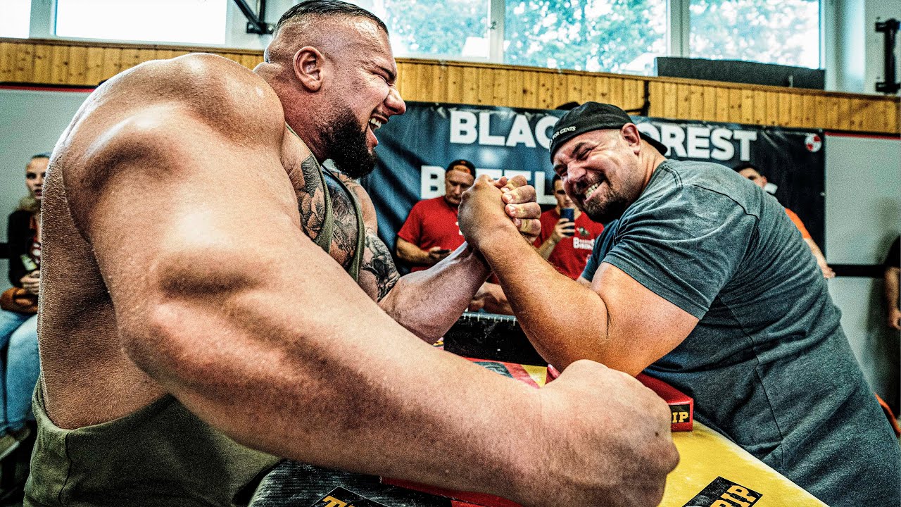 Amateur vs. Profi Armwrestler! Mein erster Armwrestling Wettkampf!