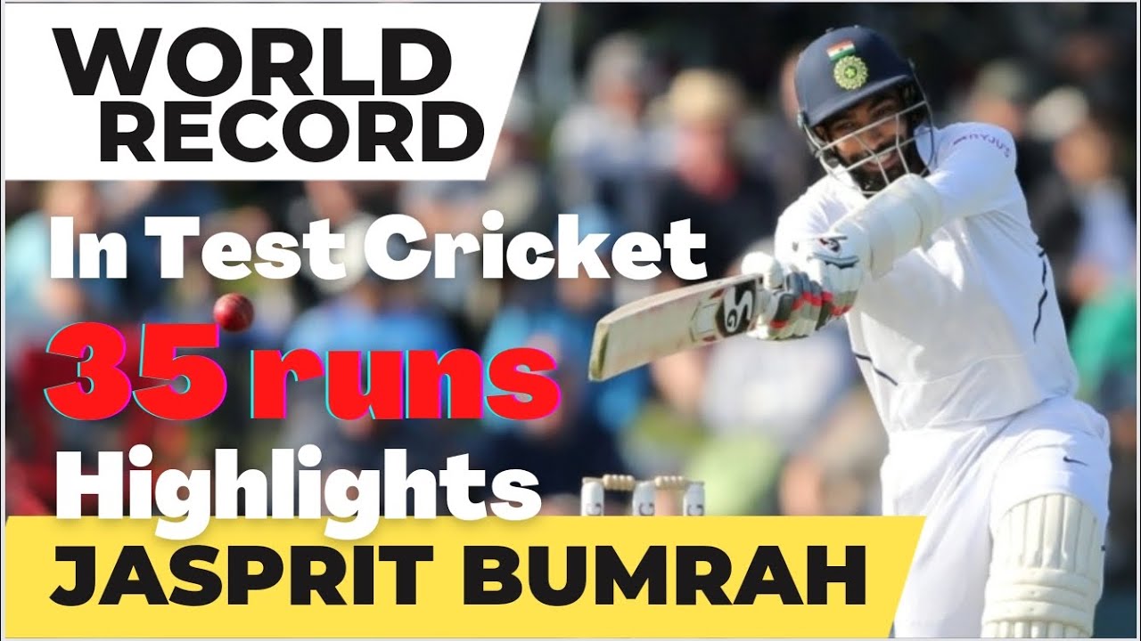 World Record in Test Cricket || 35 Runs in 1 Over || Jasprit Bumrah || @RJRaunacNoPo_