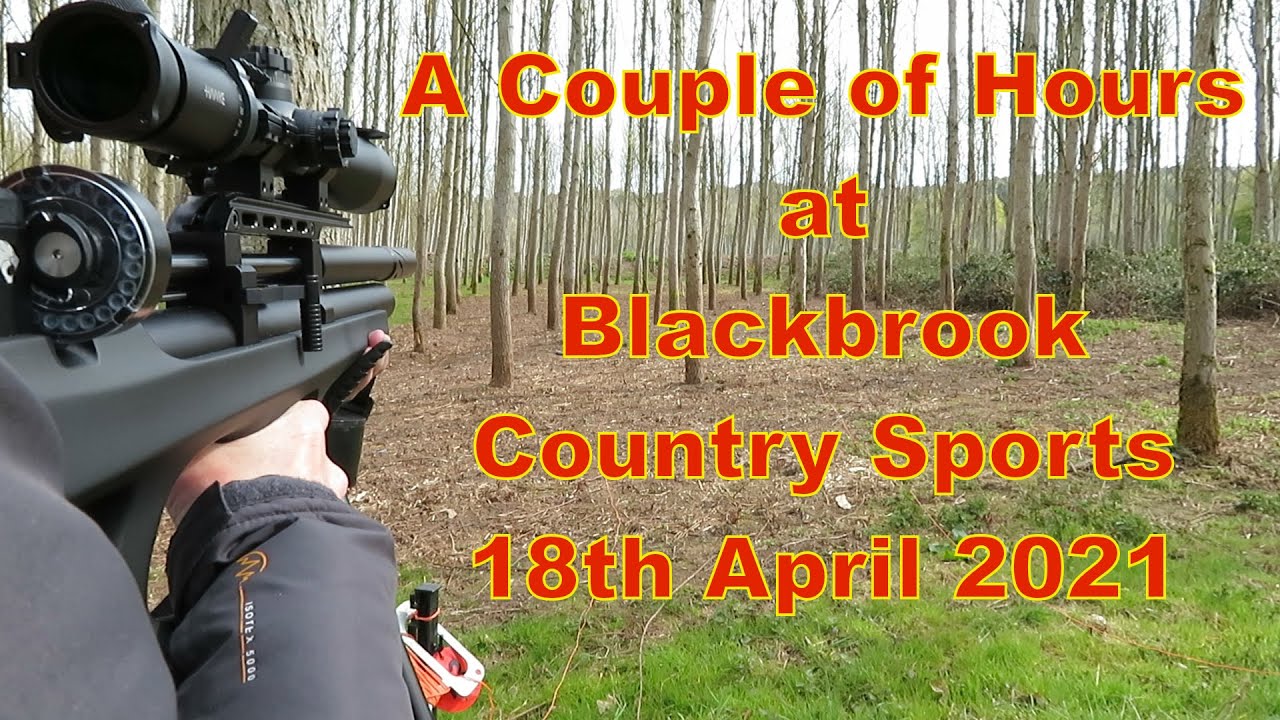 A couple of hours at Blackbrook Country Sports - 18th April 2021