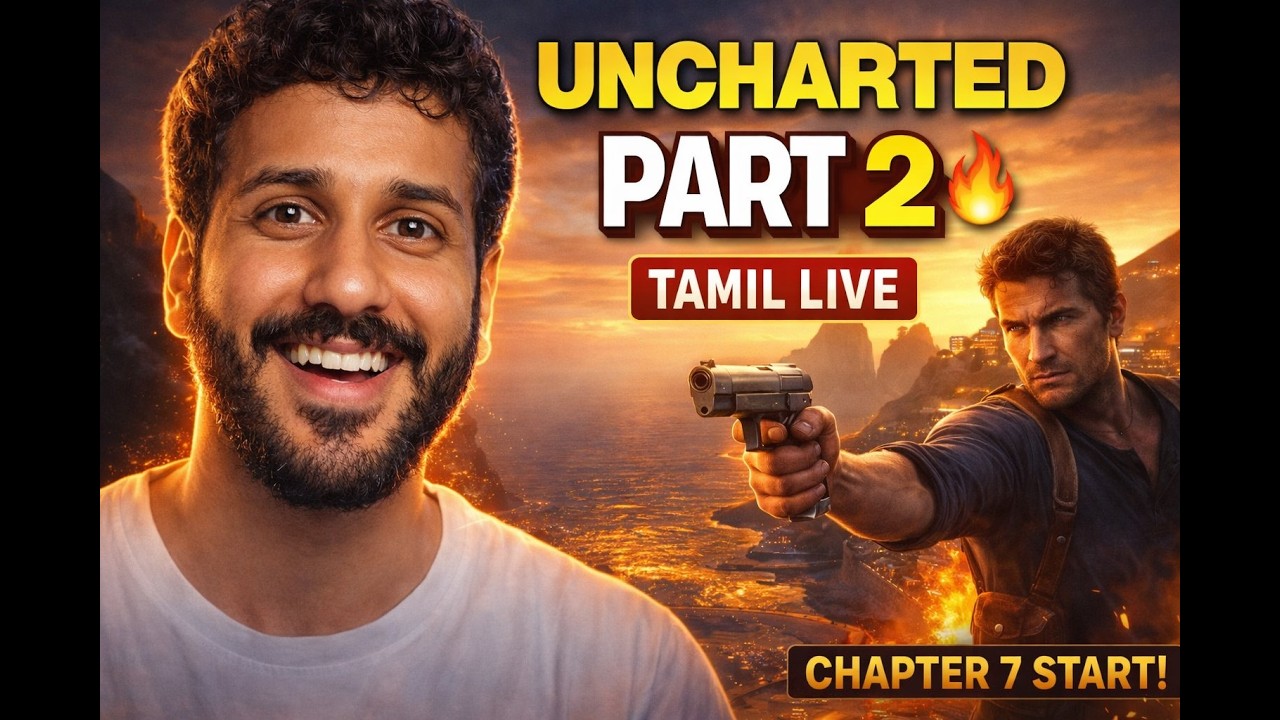 Uncharted 4 – Chapter 2 Tamil Gameplay | Adventure Continues