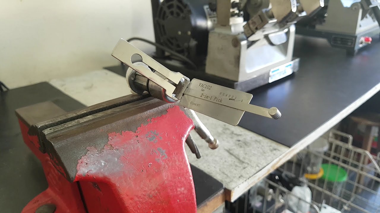 Abertura cilindro Linha Renault, Lishi VAC102.