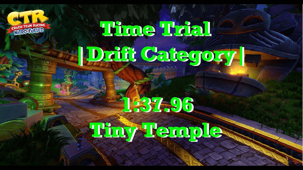 CTRNF Tiny Temple 1:37.96 | Drift category | [Time Trial]