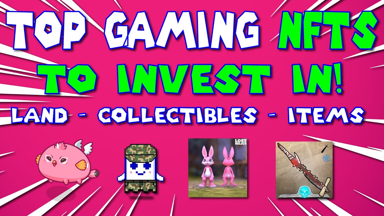 TOP 8 CRYPTO GAMES - GAMING NFTS! TOP NFT PICKS!