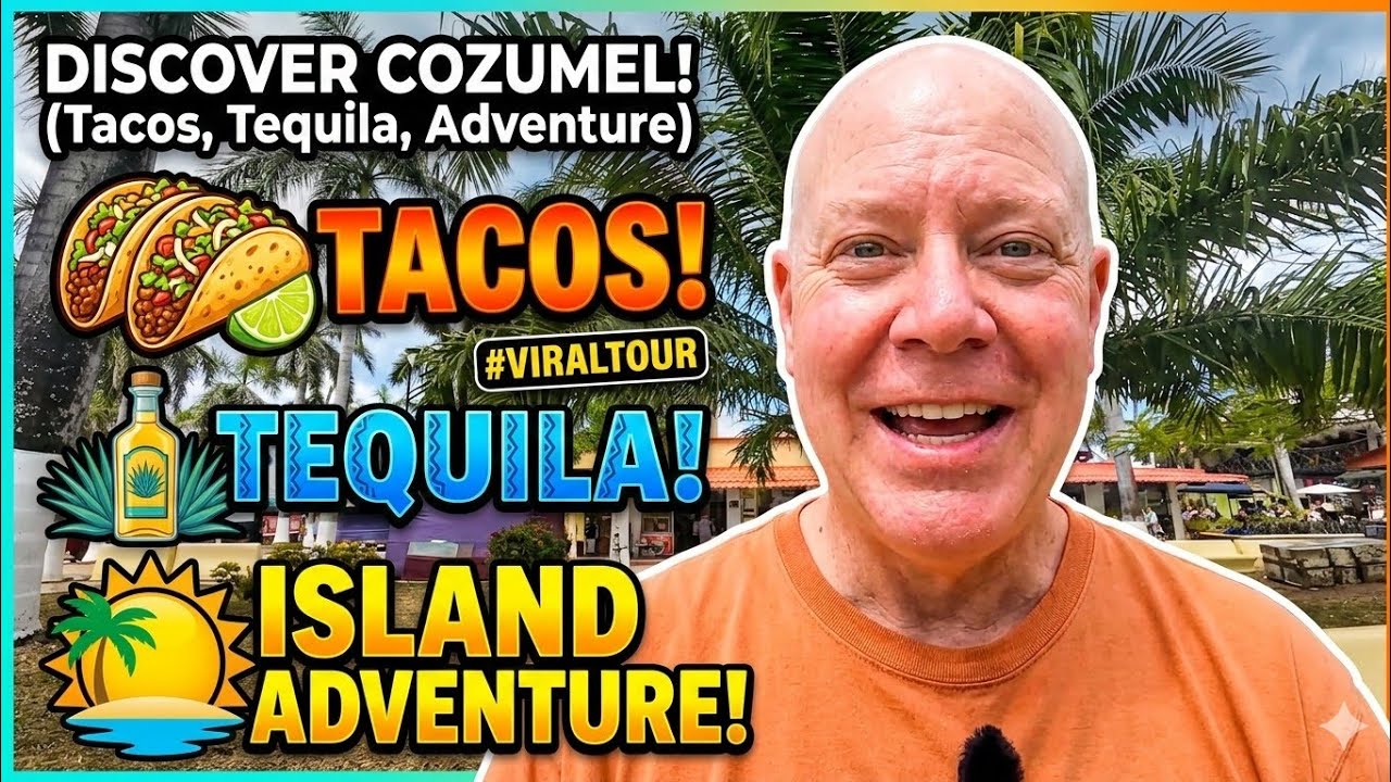Discover Cozumel: Tequila Tastings, Authentic Tacos, and Island Adventures!