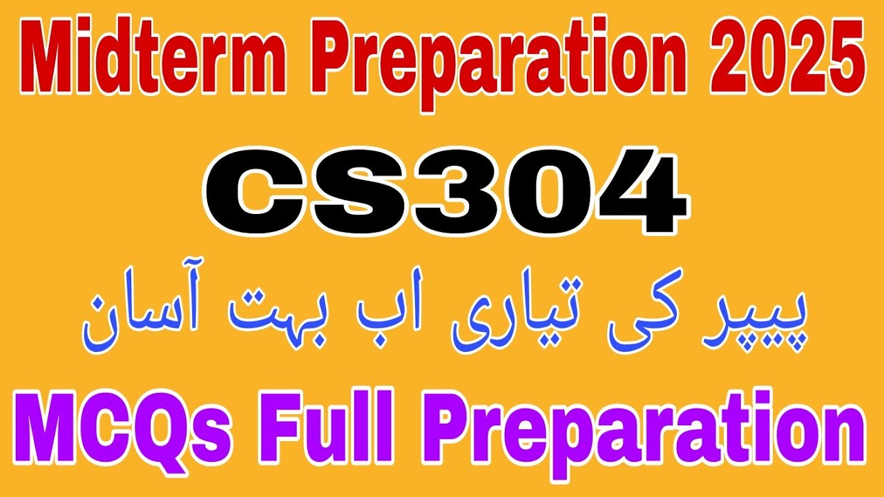 CS304 Midterm Preparation 2025 // Cs304 Midterm Preparation
