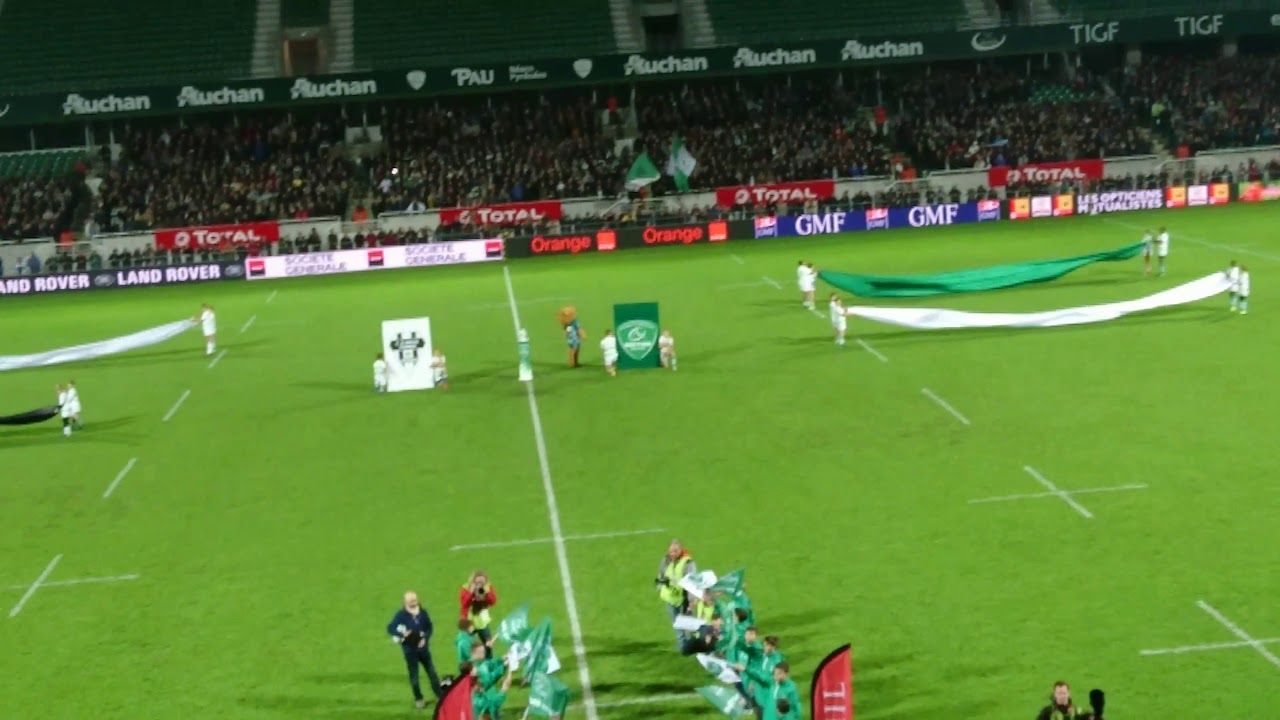 Match Section-Brive 2017 au Hameau : La honhada + hymne de la Lnr