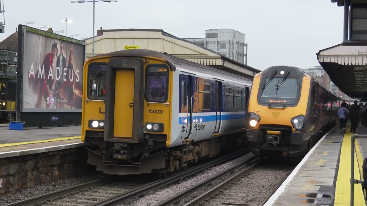 Newly preserved Class 150 visits Reading & Basingstoke | 23/12/2025