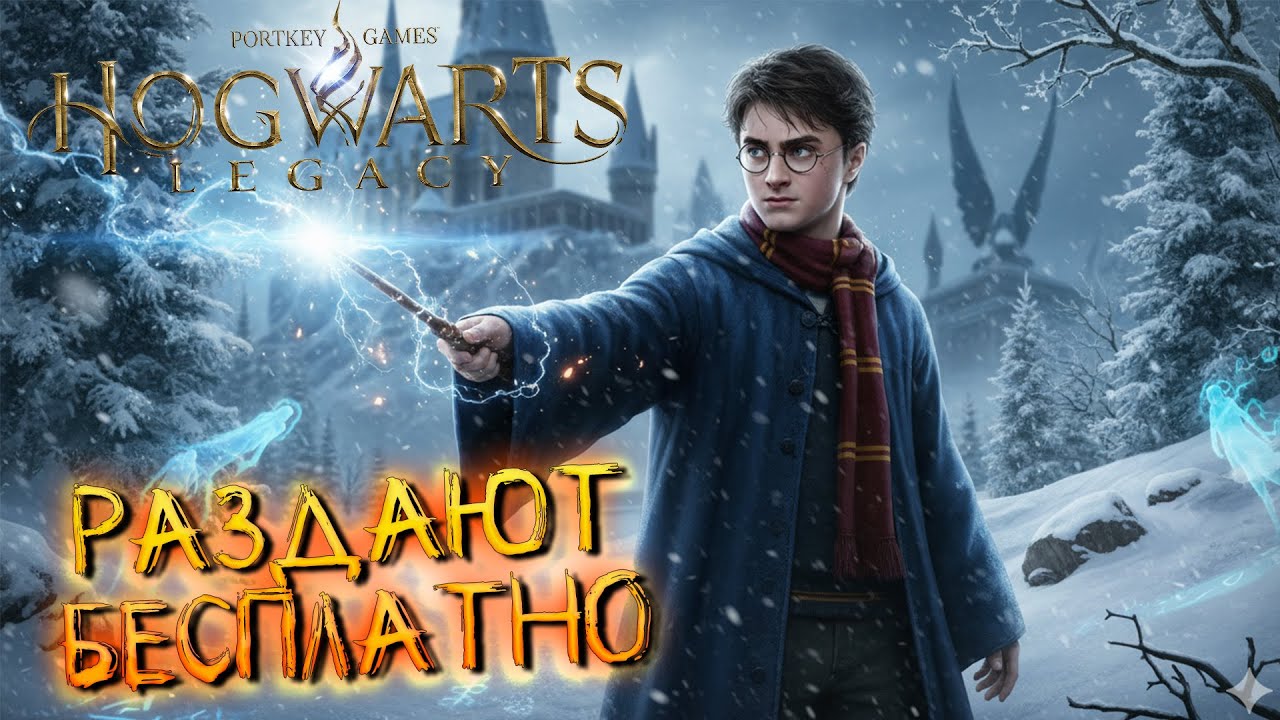 HOGWARDS LEGACY РАЗДАЮТ БЕСЛАТНО В EGS! ХОГВАРДС ЛЕГАСИ УСПЕЙ ЗАБРАТЬ ПЕРЕД НОВЫМ ГОДОМ