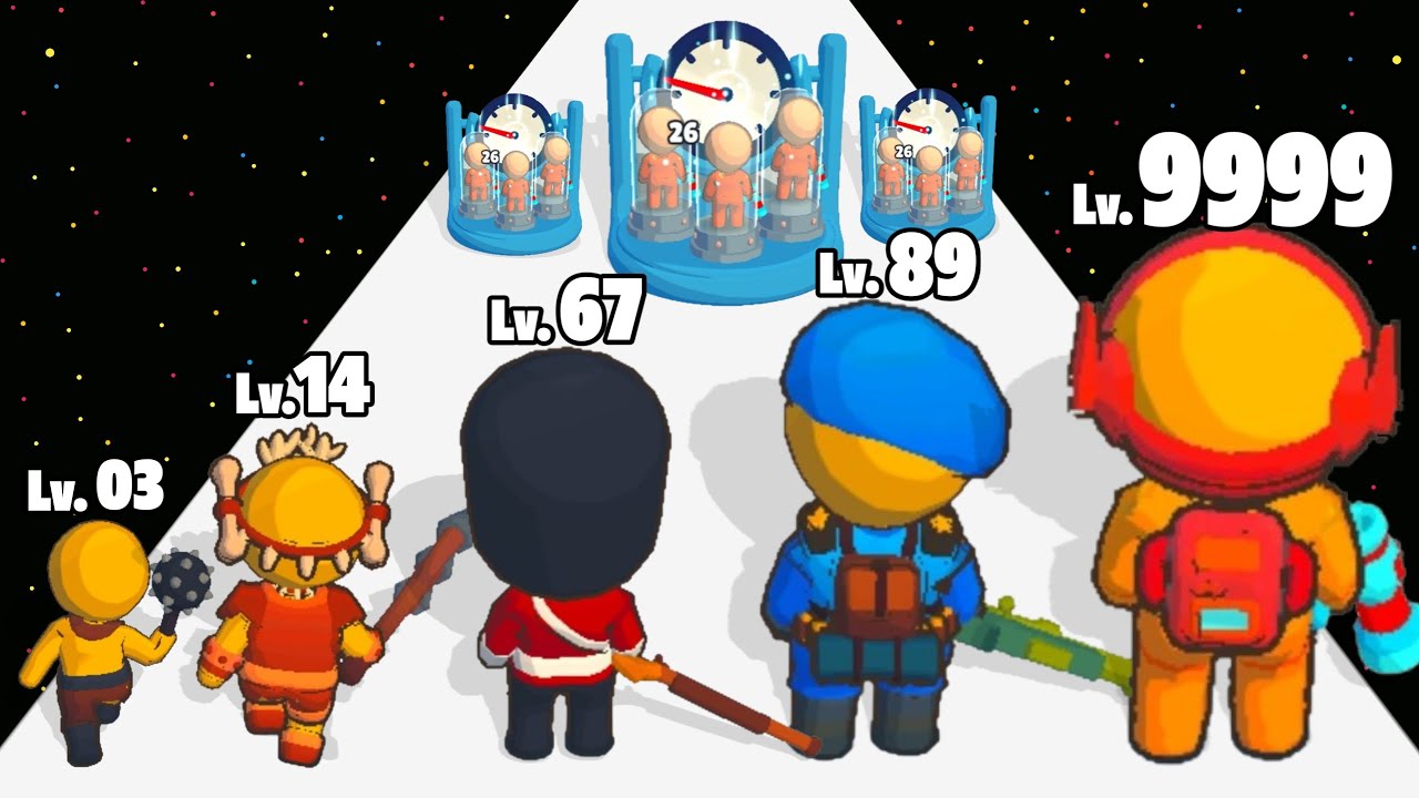 Timeline Up - Level Up Evolution Army Max Level Gameplay
