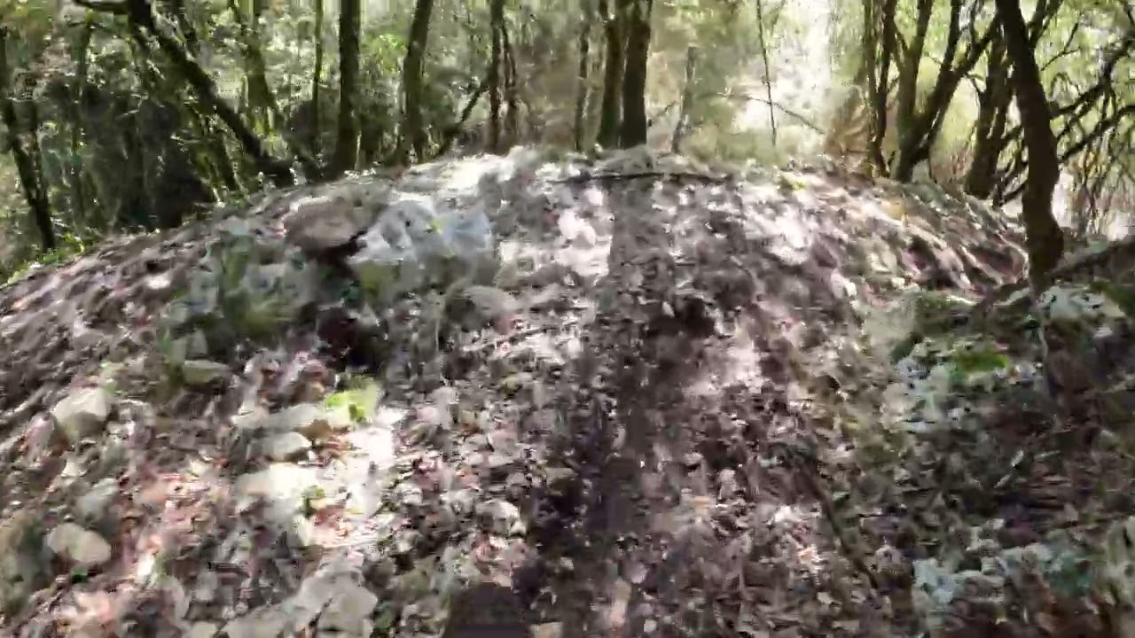 Trail ciociari: discesa a babbo morto 😈😉