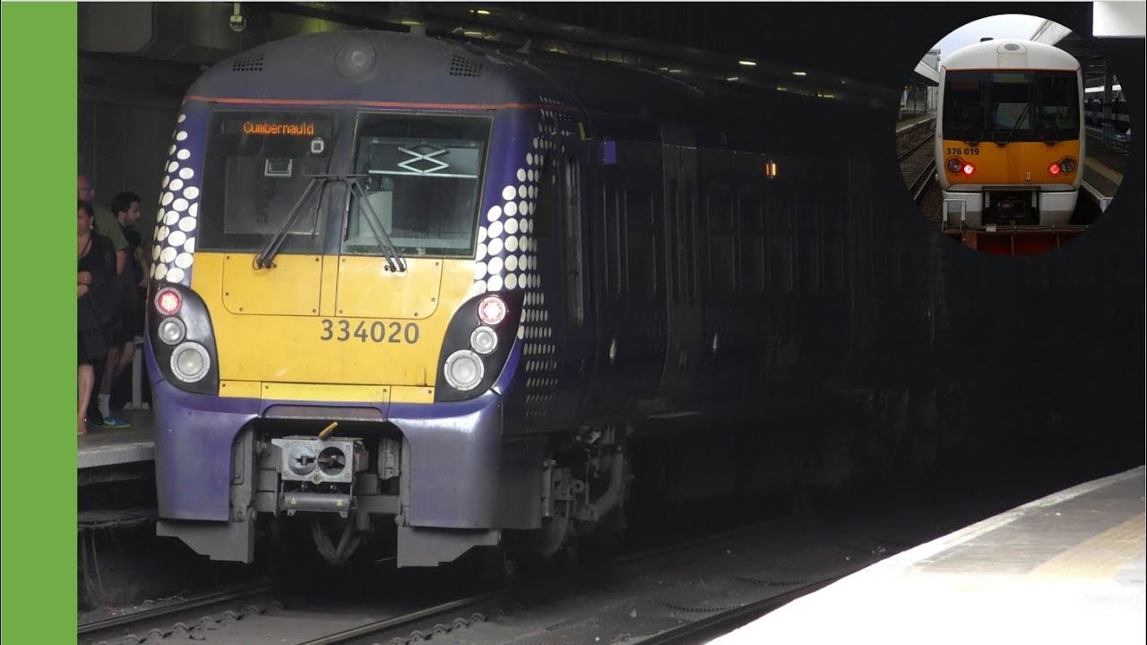 Trains at Charing Cross (Glasgow)