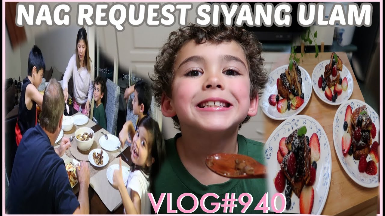 MY BISITA AT NG REQUEST SIYA NG ULAM | REACTION NILA SA FRENCH TOAST NA MY TWIST